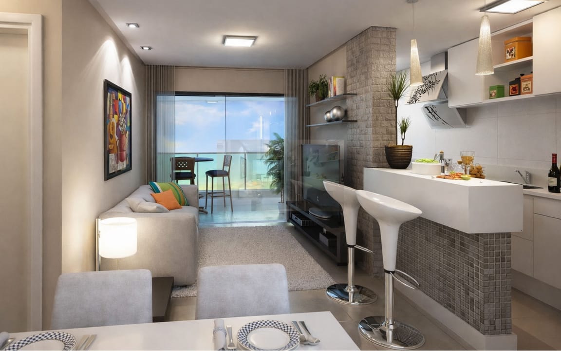 APT. 3 DORMS SENDO 1 SUÍTE - PRAIA DOS MILIONÁRIOS -  ILHÉUS/BA - Imagem 2