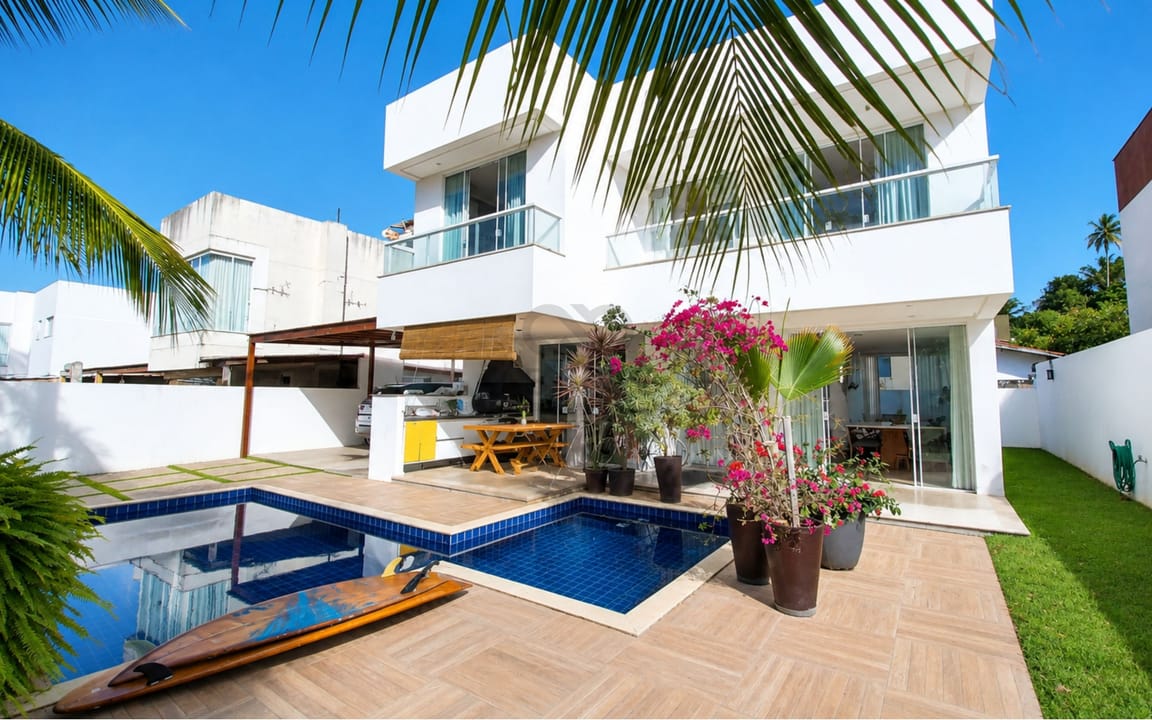 CASA RESIDENCIAL 3 SUÍTES  -  COND. ALDEIA ATLÂNTIDA  -  ILHÉUS/BA - Imagem 1