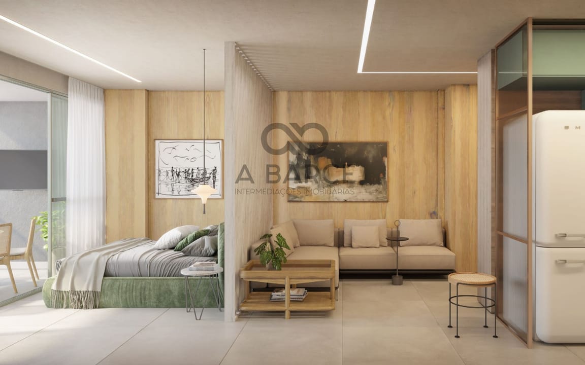 APT. STUDIO 18M² - ART STUDIO OPEN SPACES - SALVADOR/BA - Imagem 3
